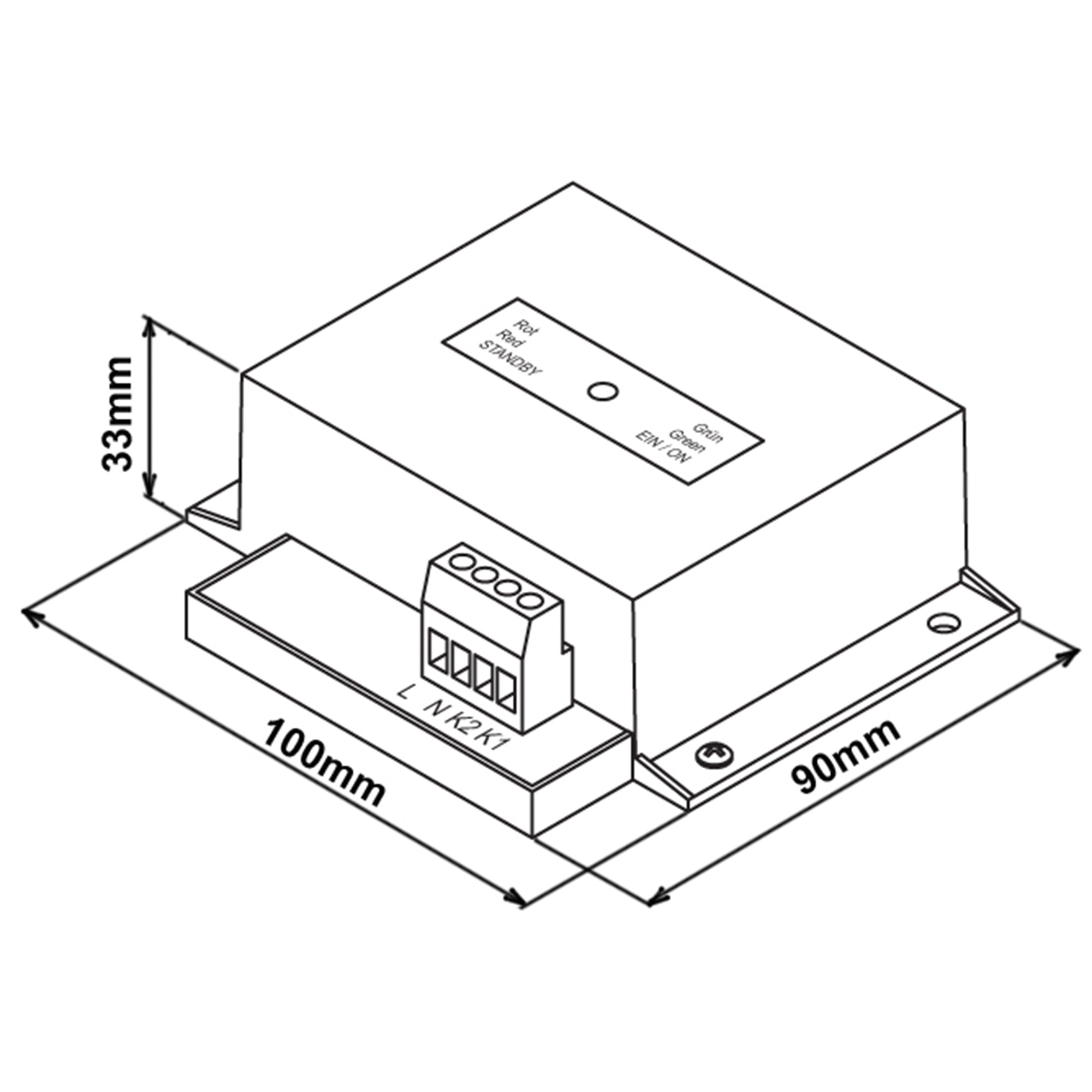Funk-Abluftsteuerung