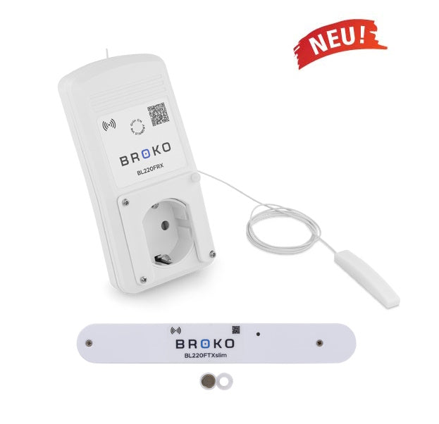 BL220Fslim - Fensterkontaktschalter Slim Schuko DIBt