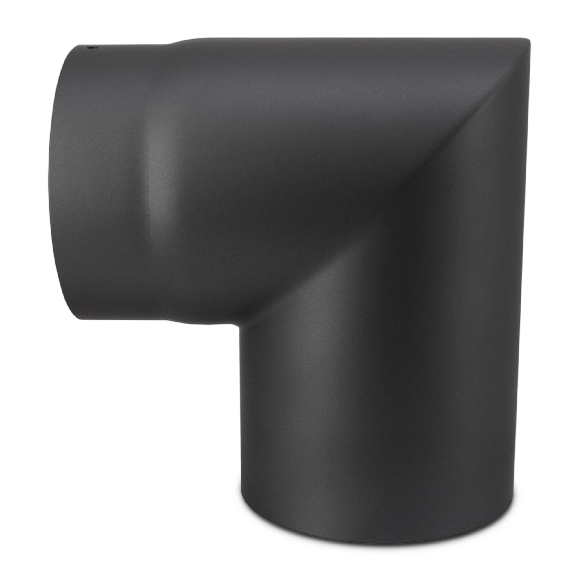 Stovepipe pointed elbow without cleaning door