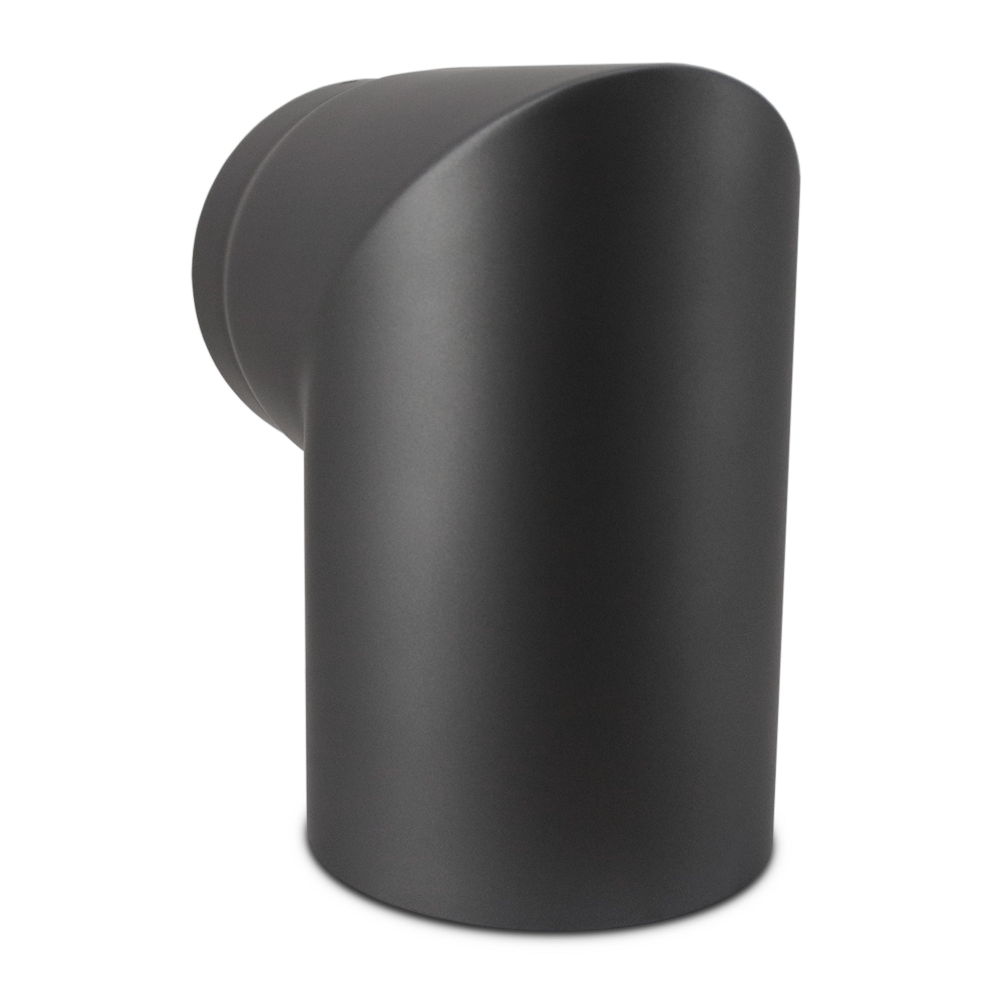 Stovepipe pointed elbow without cleaning door