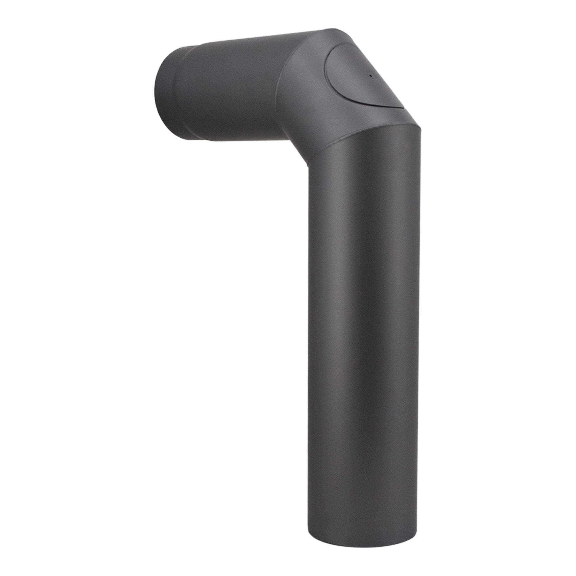 Hauptrohr-Set 2x abgewinkelt (2x 45°) mit Drosselklappe und Reinigungstür