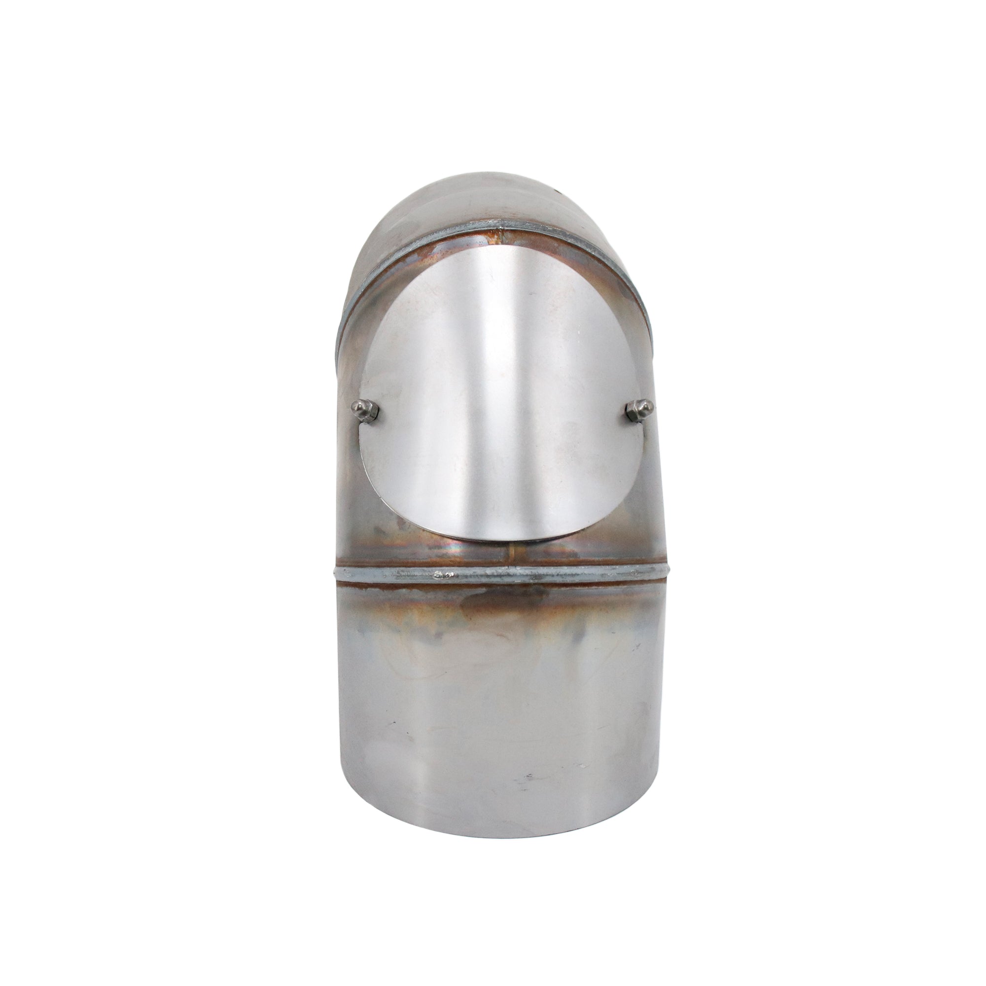 Stovepipe elbow 90° with cleaning door