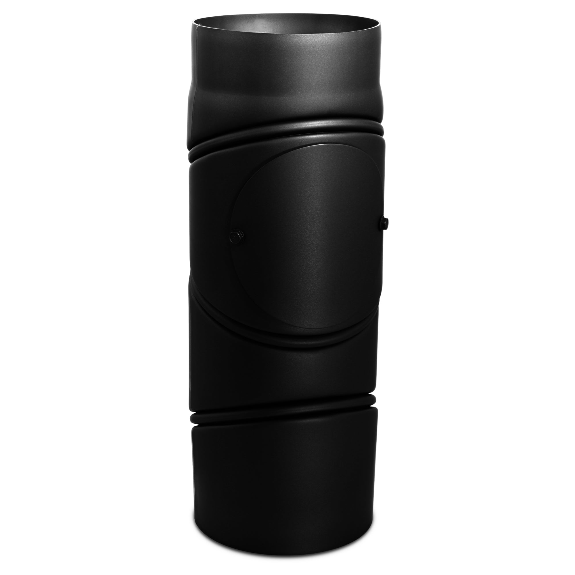 Stovepipe elbow 0° - 135° adjustable with cleaning door