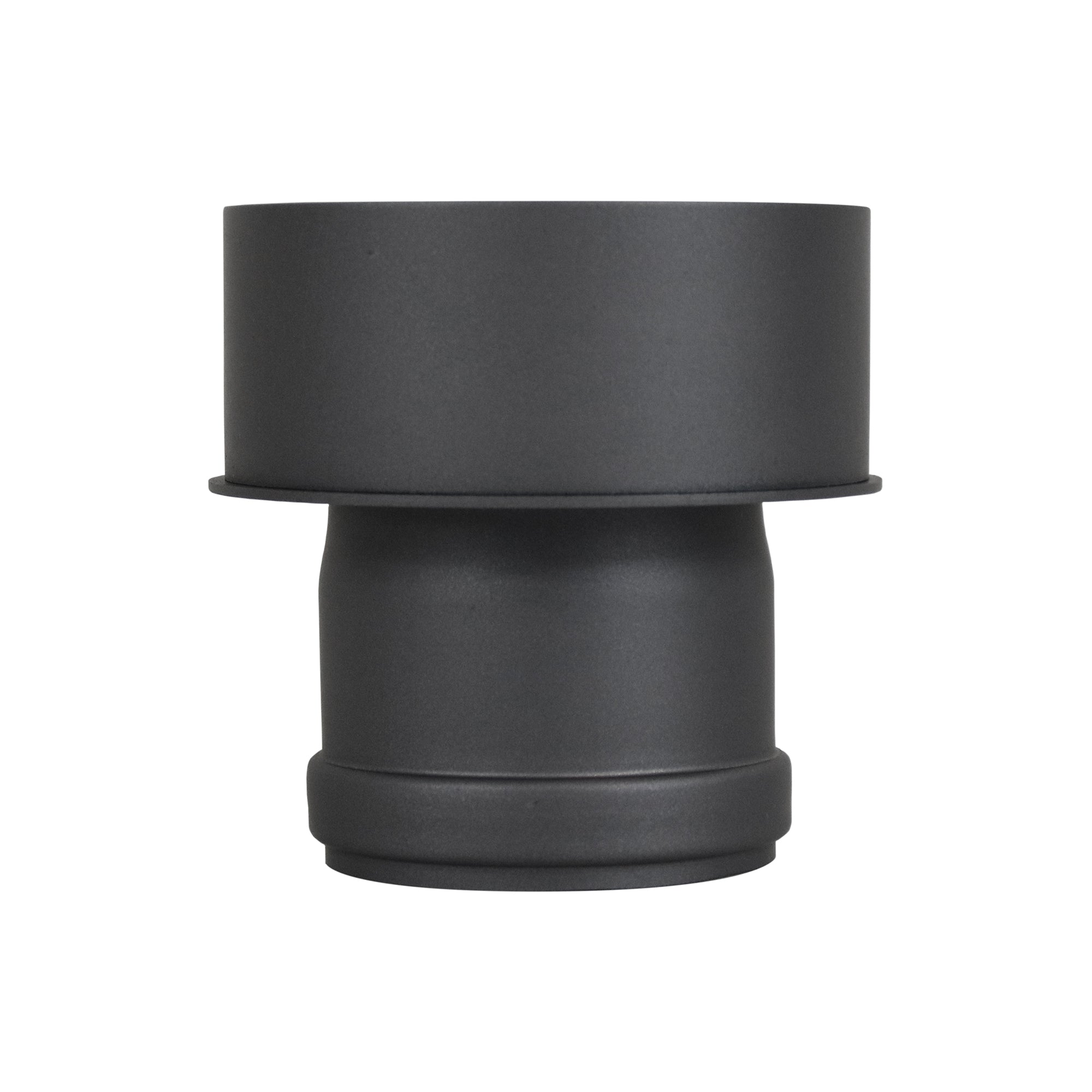 Pellet pipe extension from Ø 80 mm to Ø 120 mm