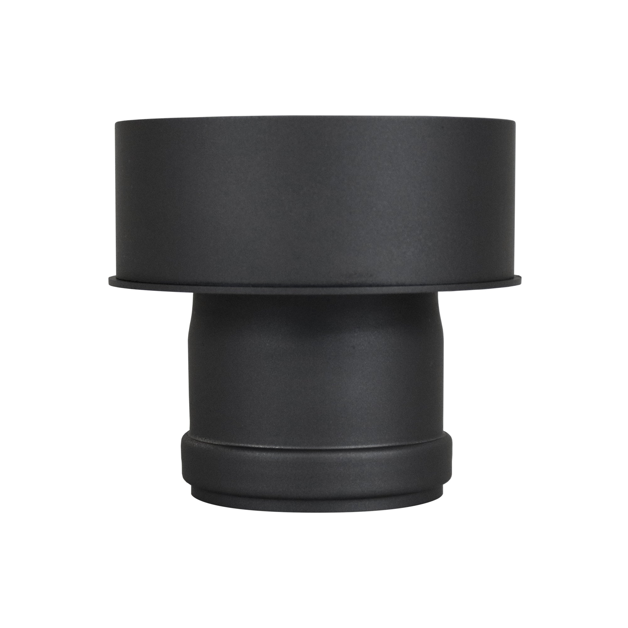 Pellet pipe extension from Ø 80 mm to Ø 130 mm