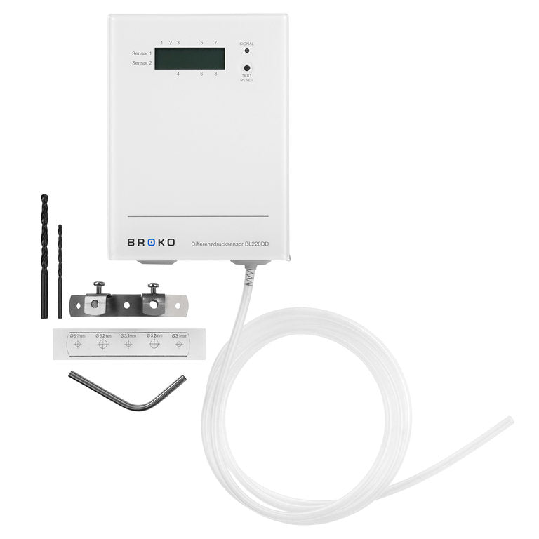 BROKO BL220DD | Wireless differential pressure sensor