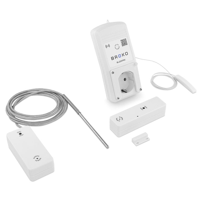 BROKO BL220FT | Radio receiver with temperature sensor