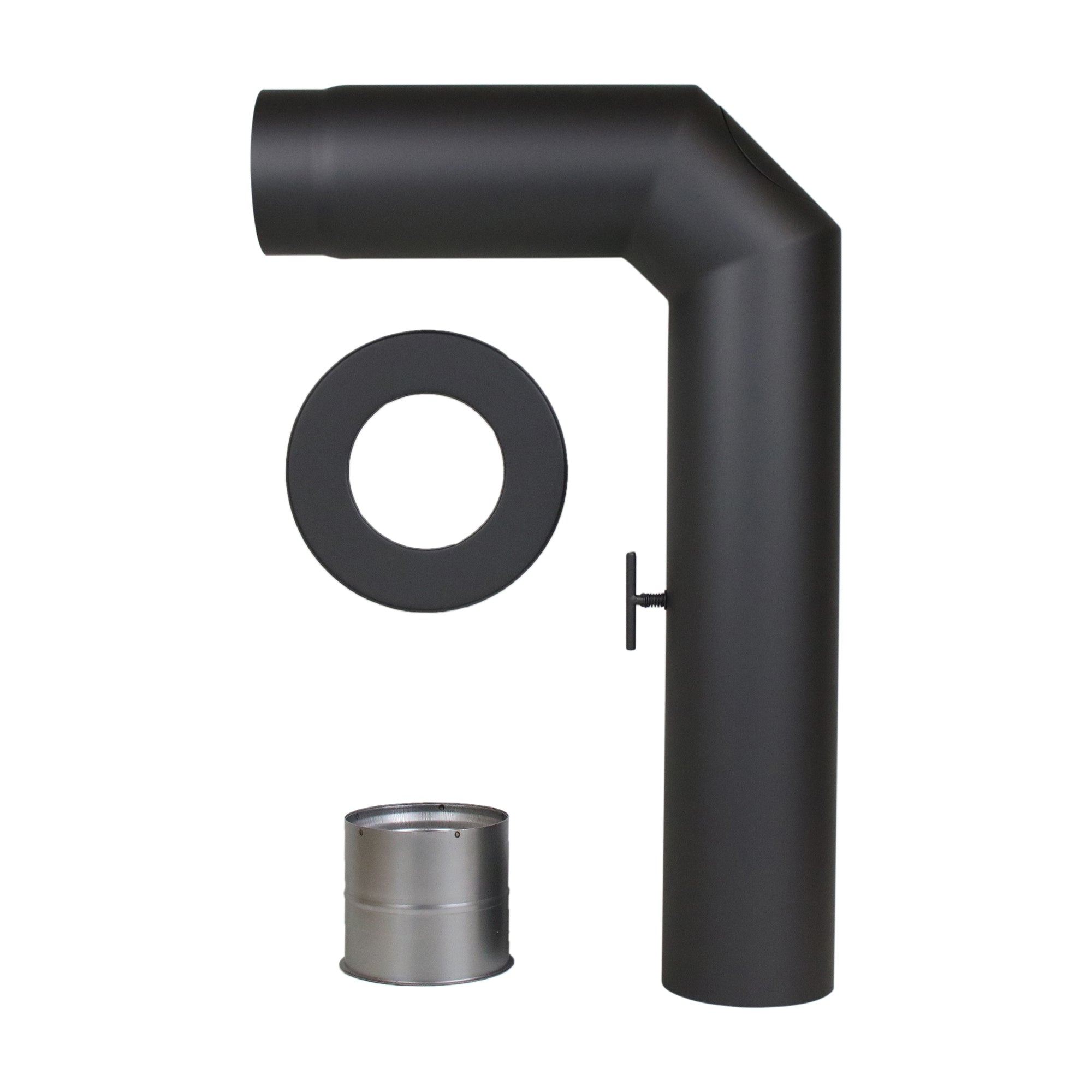 Stovepipe Set 2x angled (2x 45°)