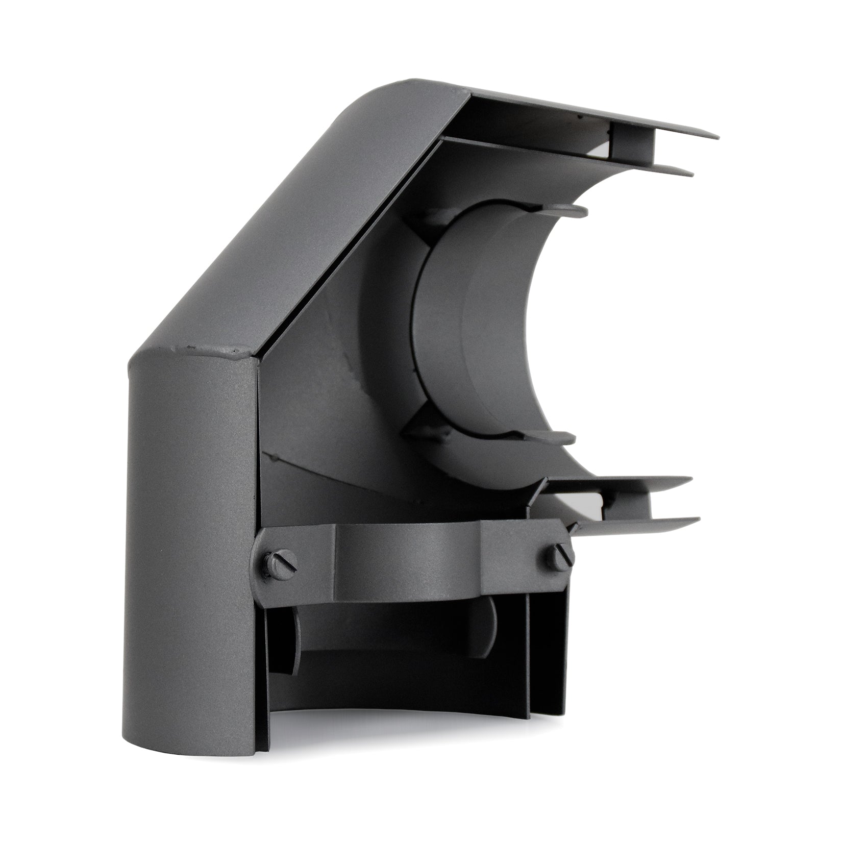 Heat shield / thermal shield elbow 90°, mounting on the side