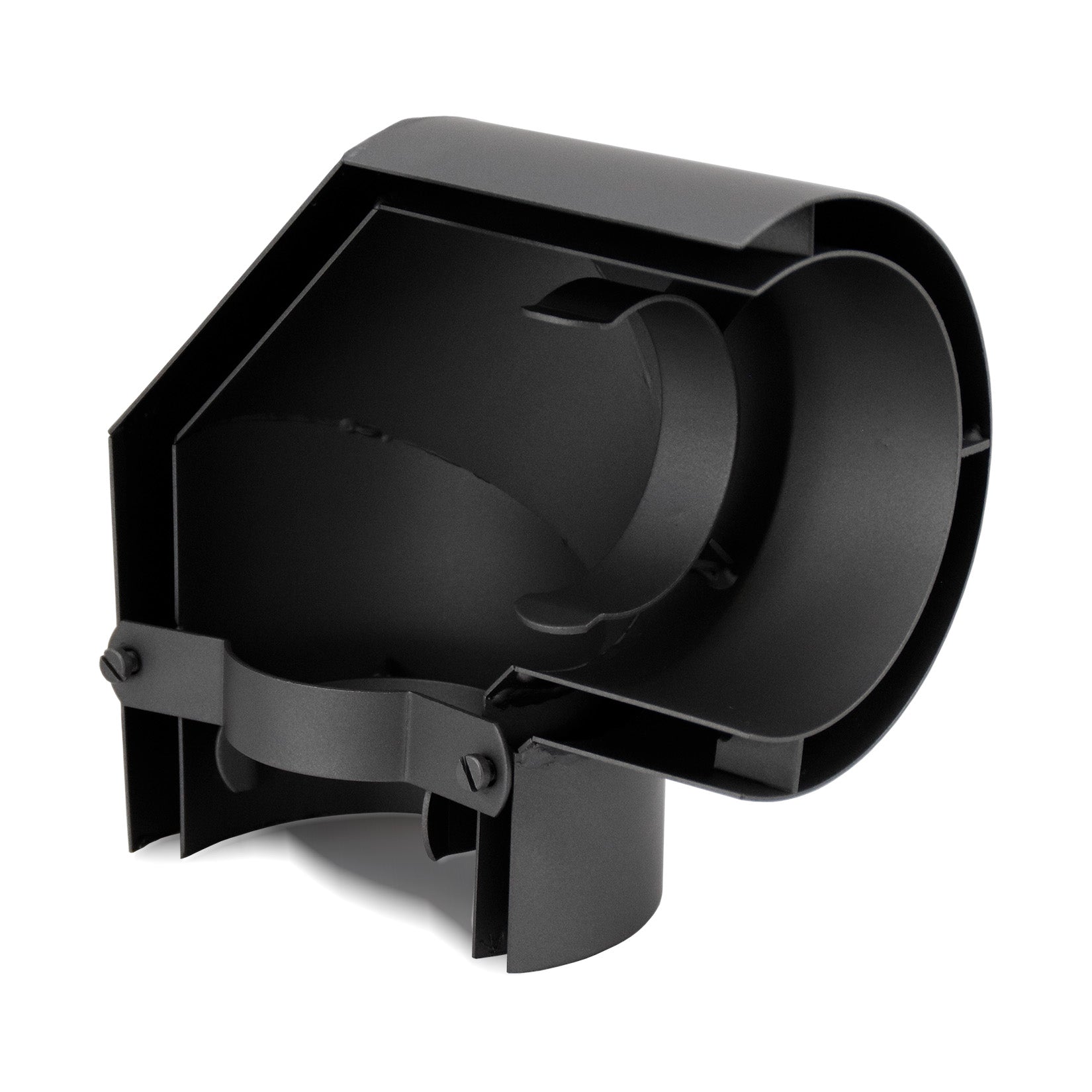 Heat shield / thermal shield elbow 90°, mounting on the side