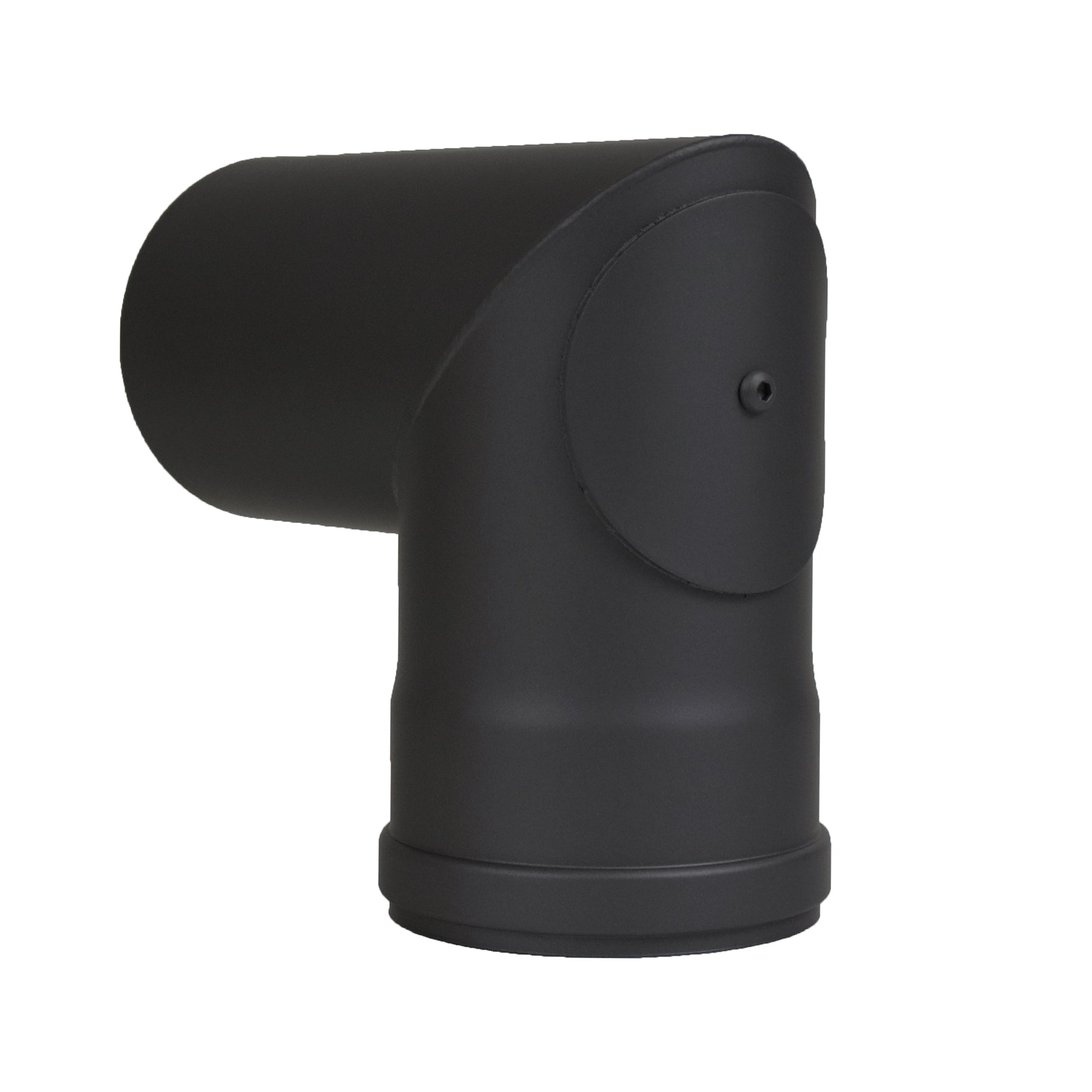 Pellet Stovepipe elbow 90° (1x90°) with cleaning door