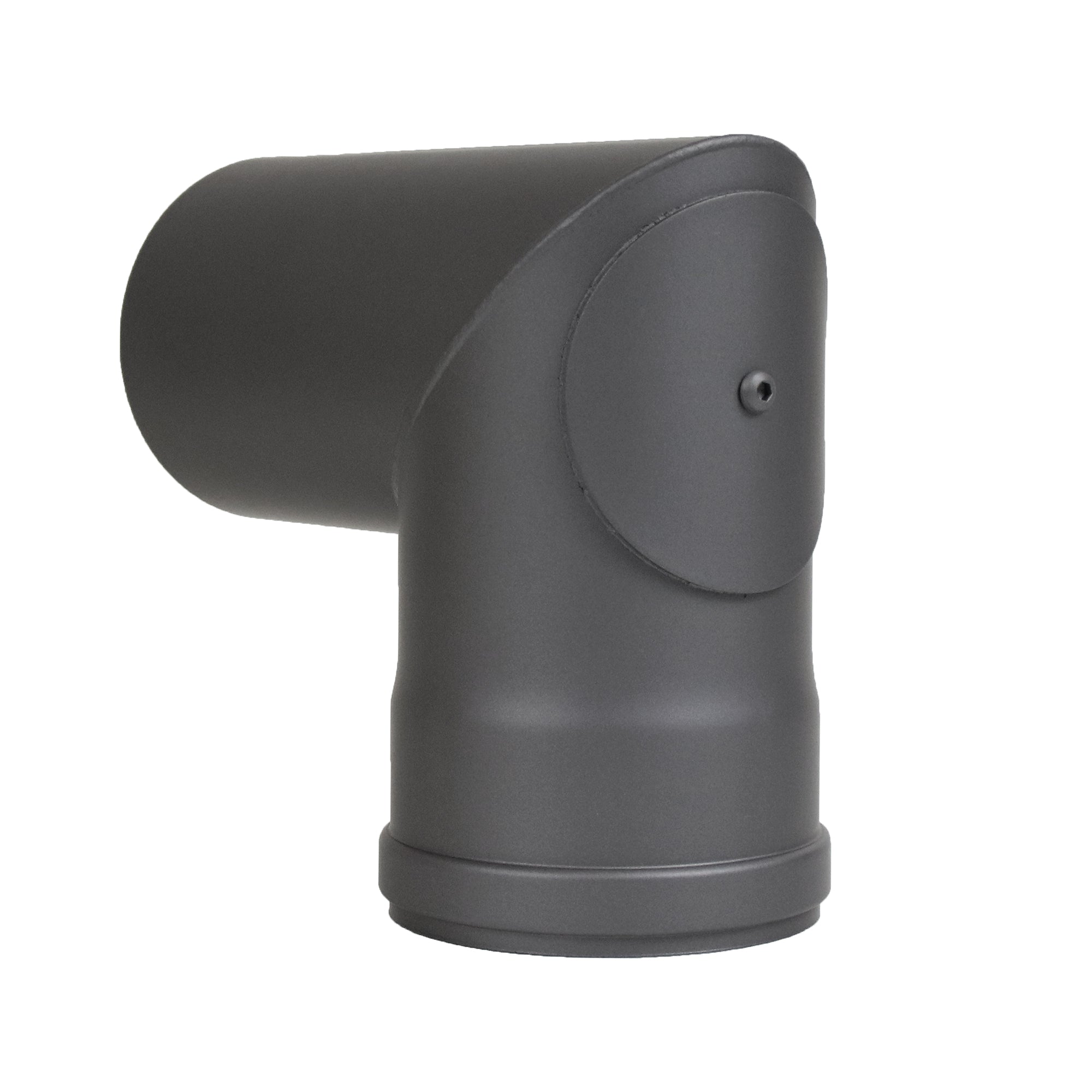 Pellet Stovepipe elbow 90° (1x90°) with cleaning door