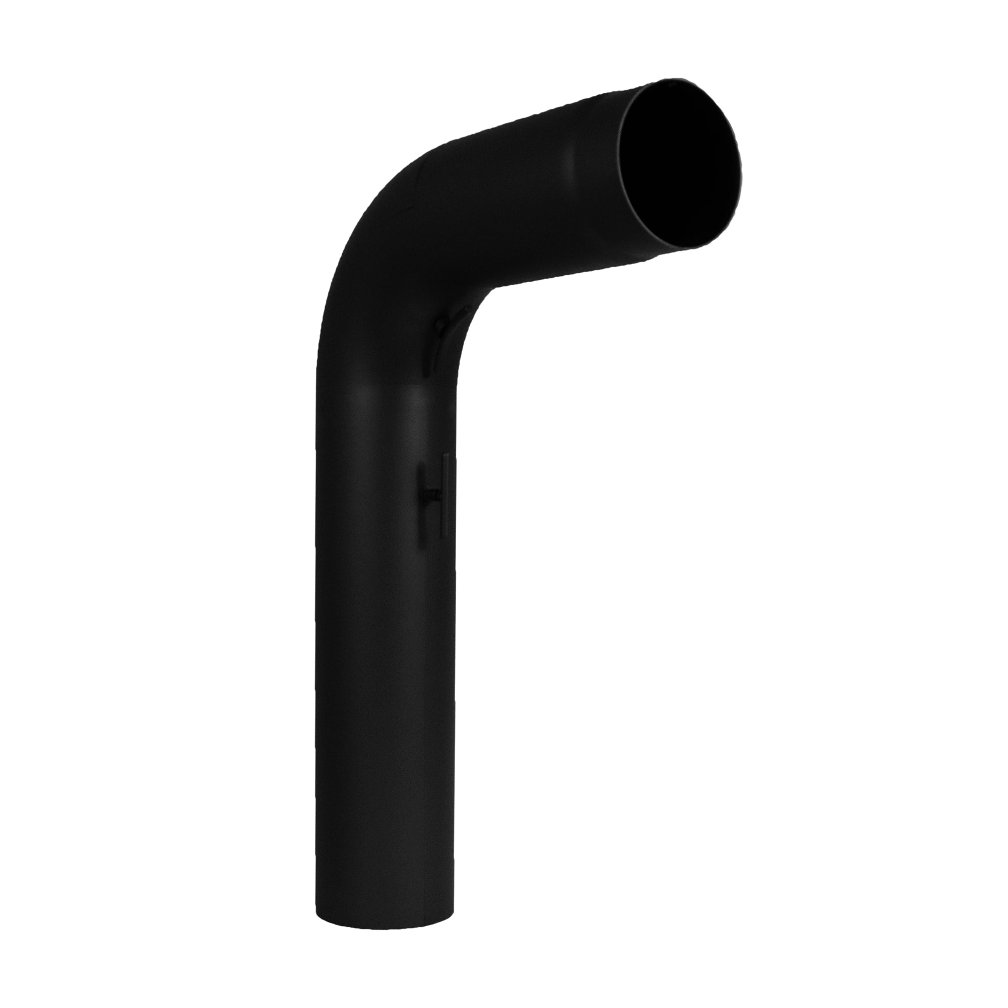 Hauptrohr-Set gezogen (fullform) mit Drosselklappe und Reinigungstür