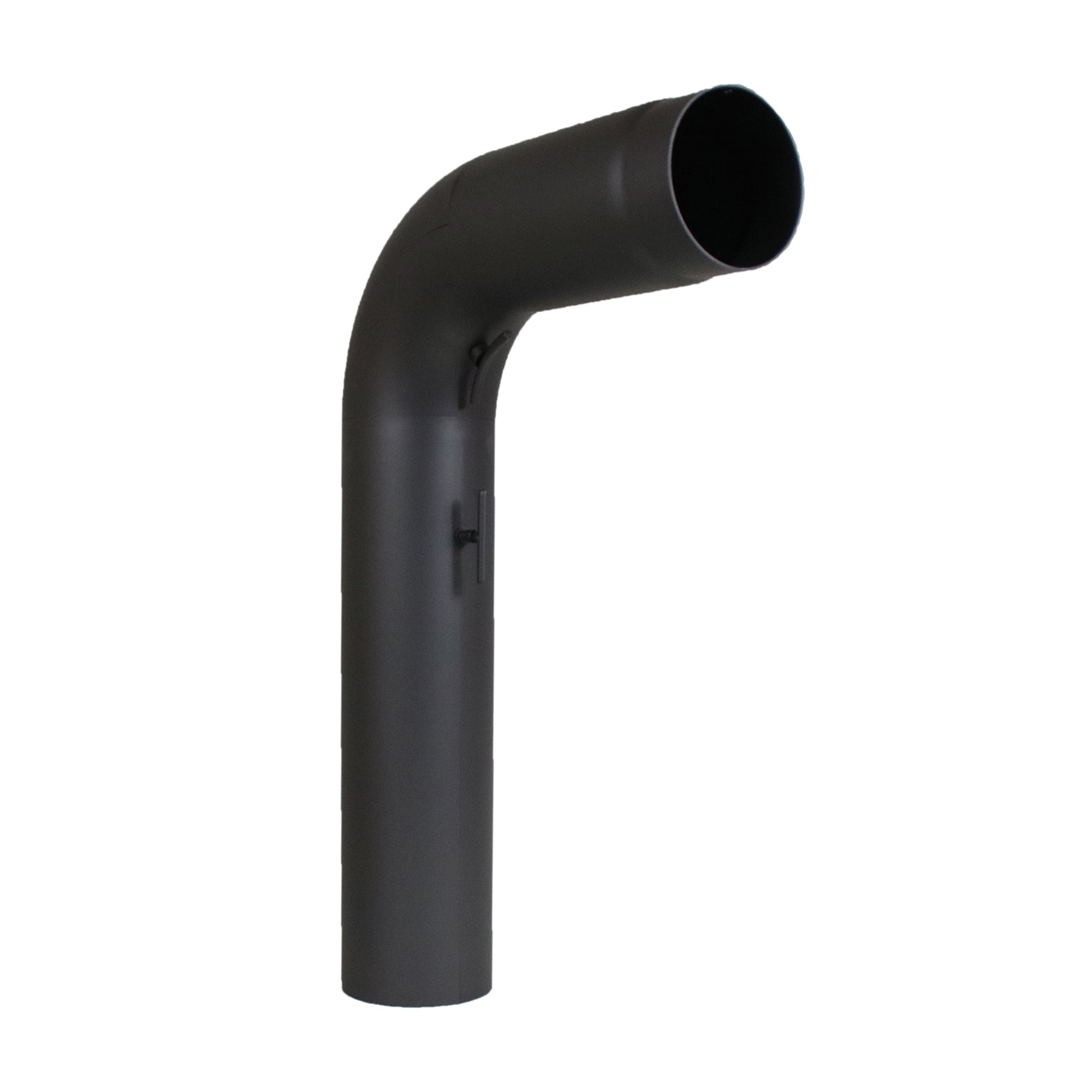 Hauptrohr-Set gezogen (fullform) mit Drosselklappe und Reinigungstür