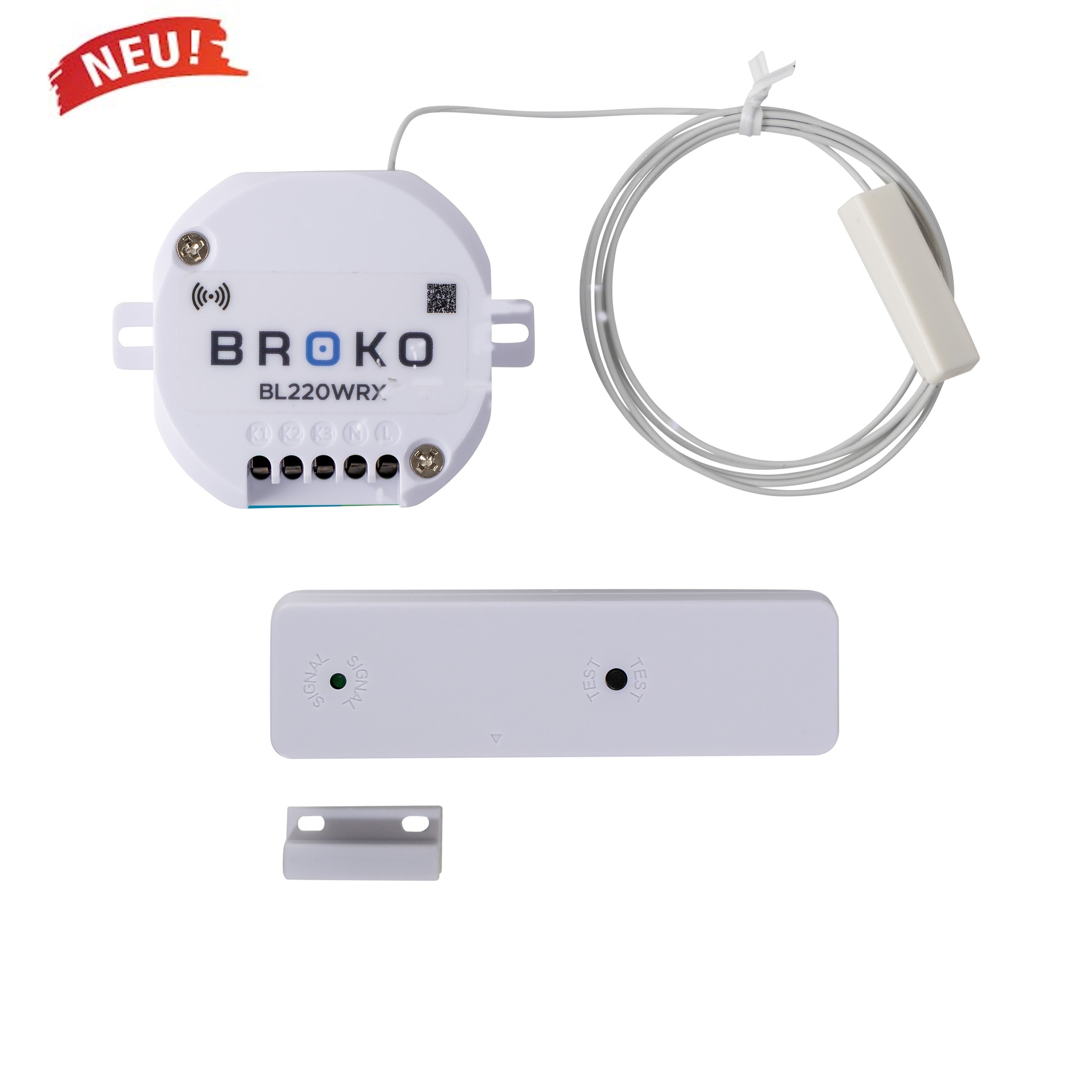 BL220W - Fensterkontaktschalter Einbauversion für Kochfeldabzüge DIBt