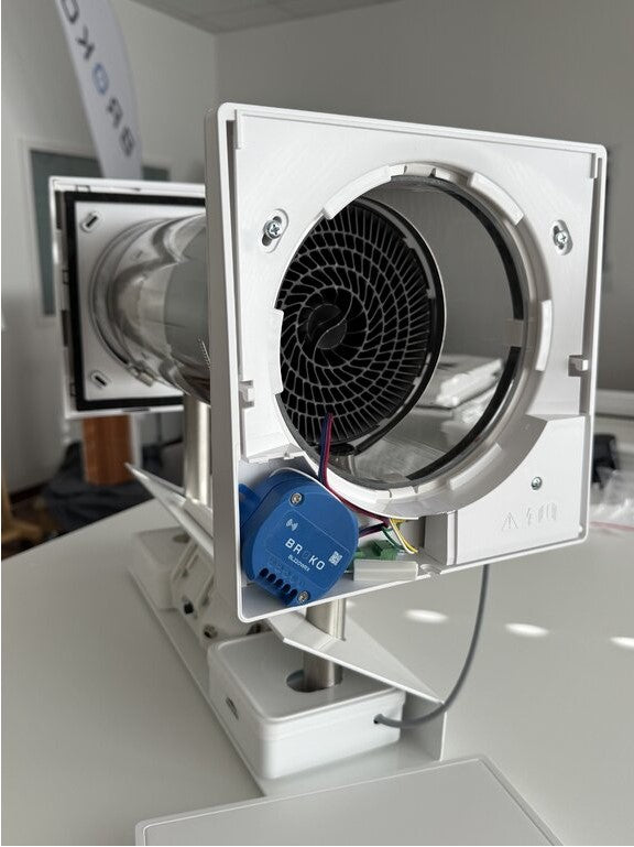 BL220WRX blau - Funk-Empfänger Unterputz 68mm Dose für dezentrale KWL 6,3A NO&NC DIBt