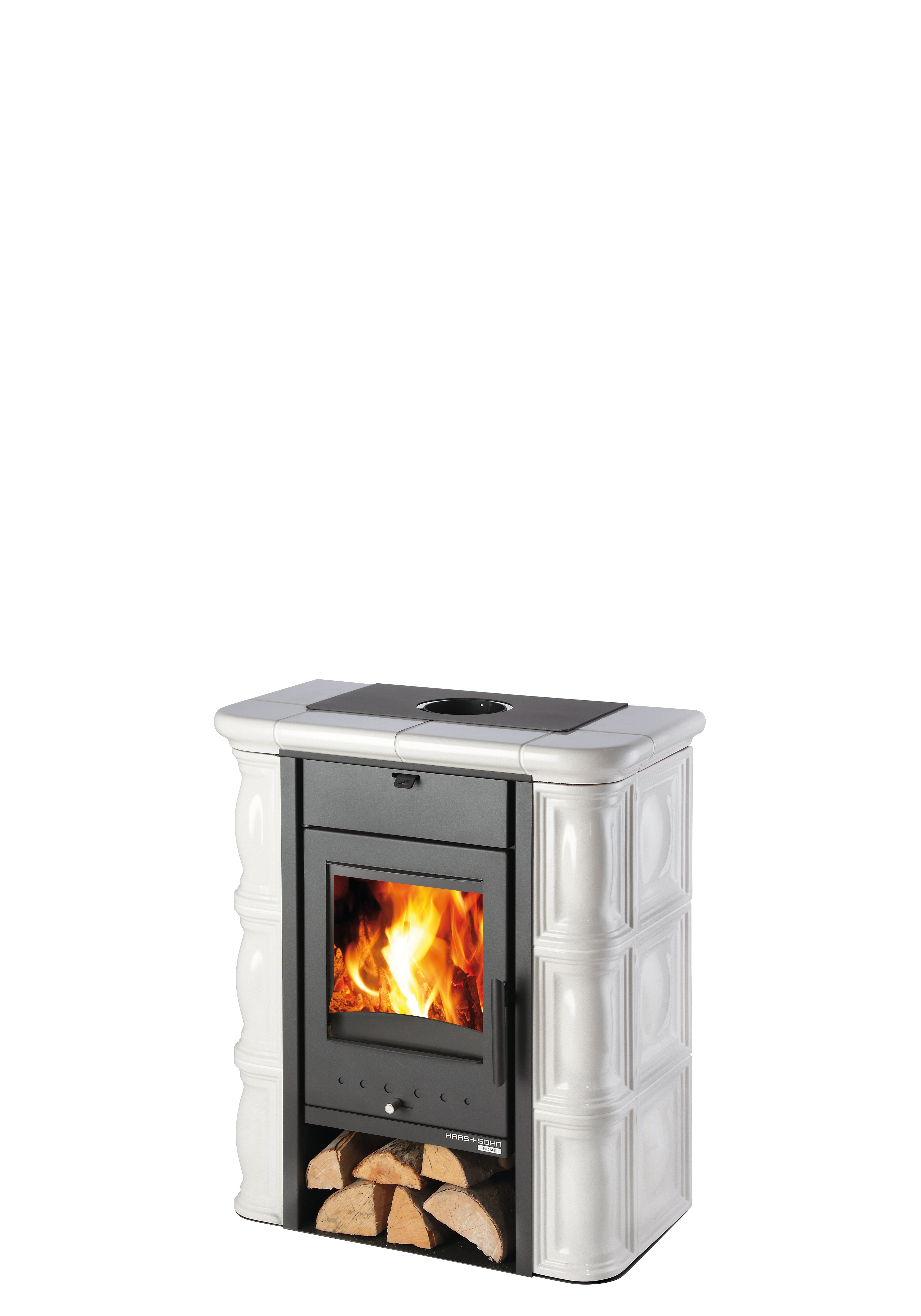 Kaminofen TIROL 343.15 C perl-schwarz/creme