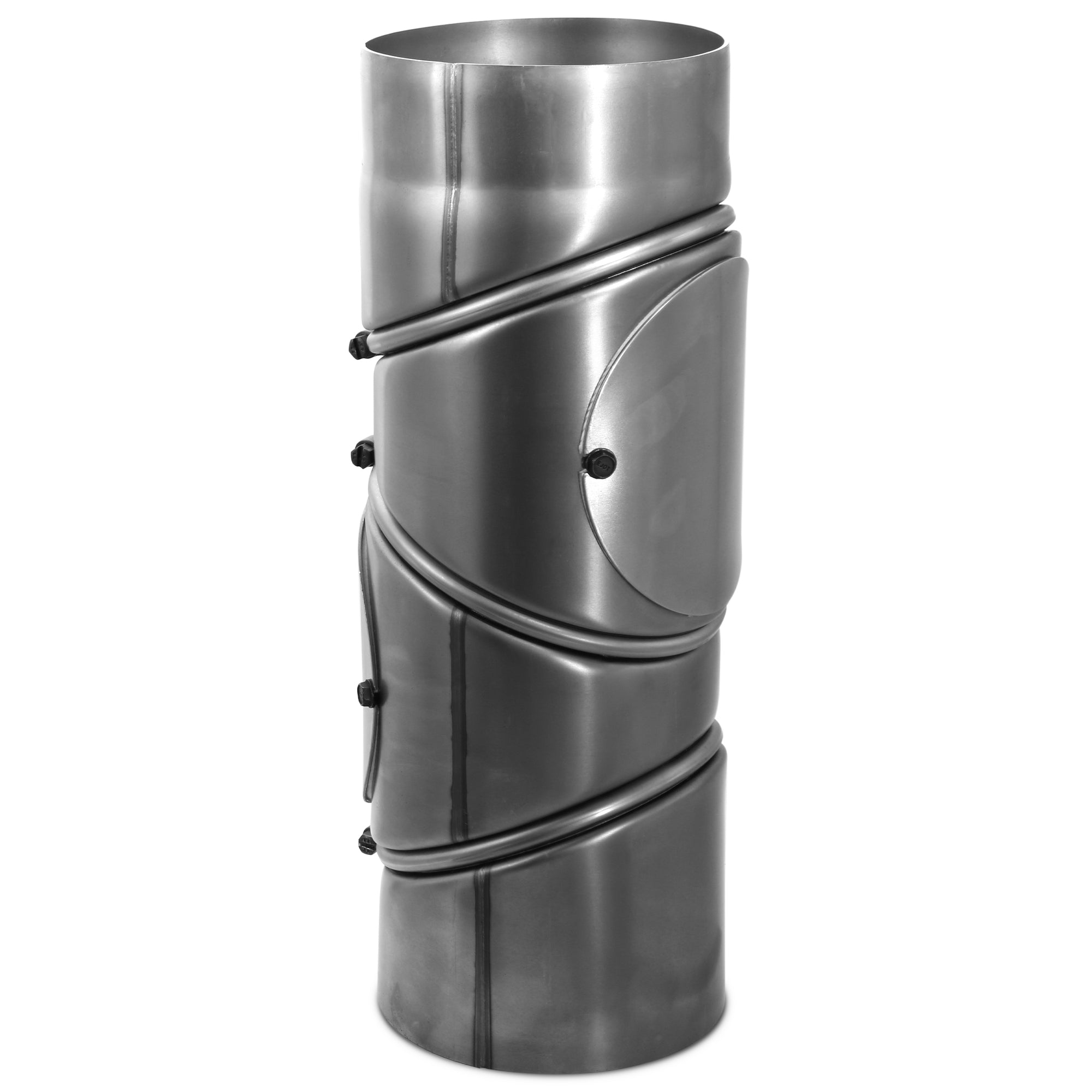 Stovepipe elbow 0° - 135° adjustable with cleaning door
