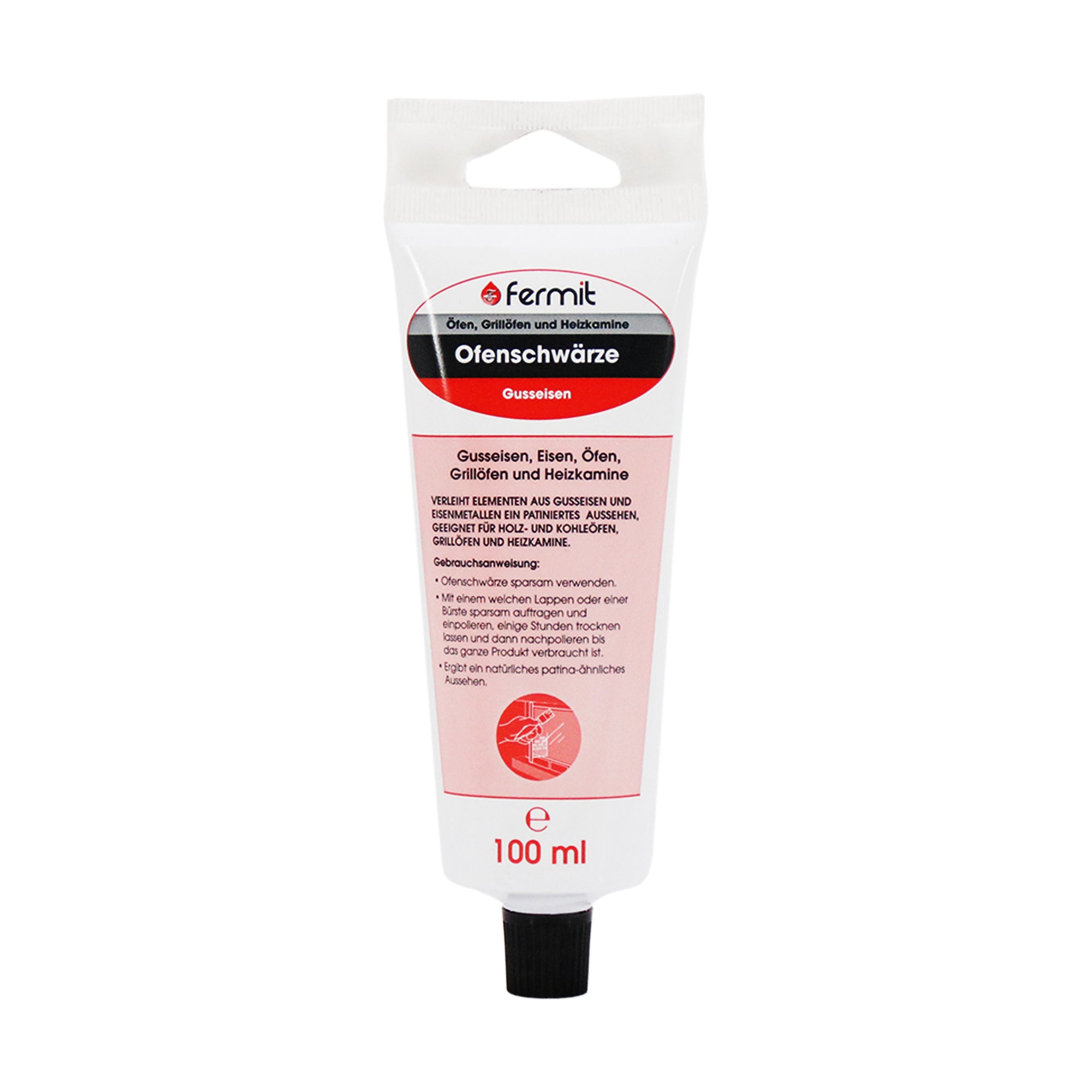 Ofenschwärze Pflegemittel für Herde Öfen uvm. 100ml