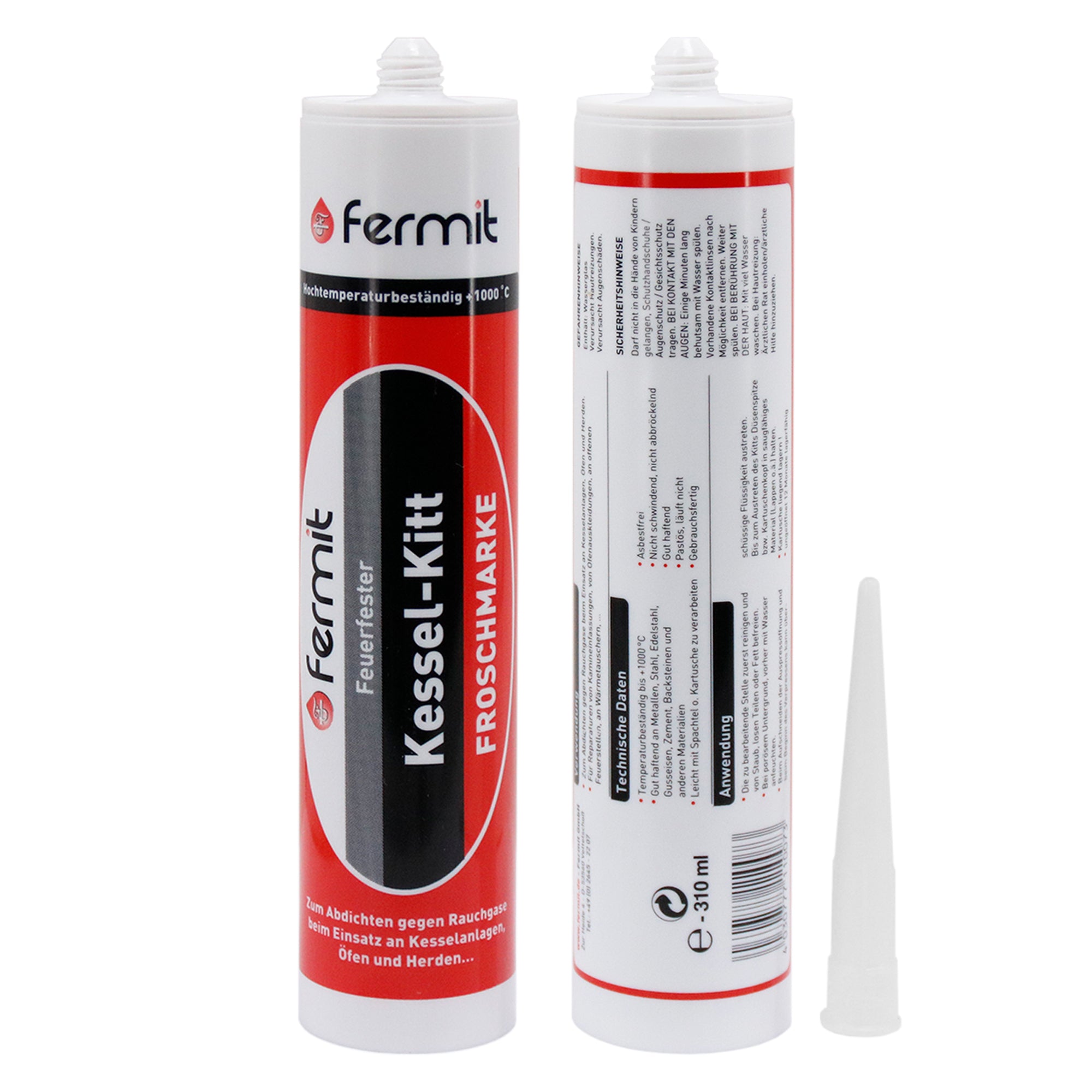 Furnace kit - high temperature kit refractory - 310 ml