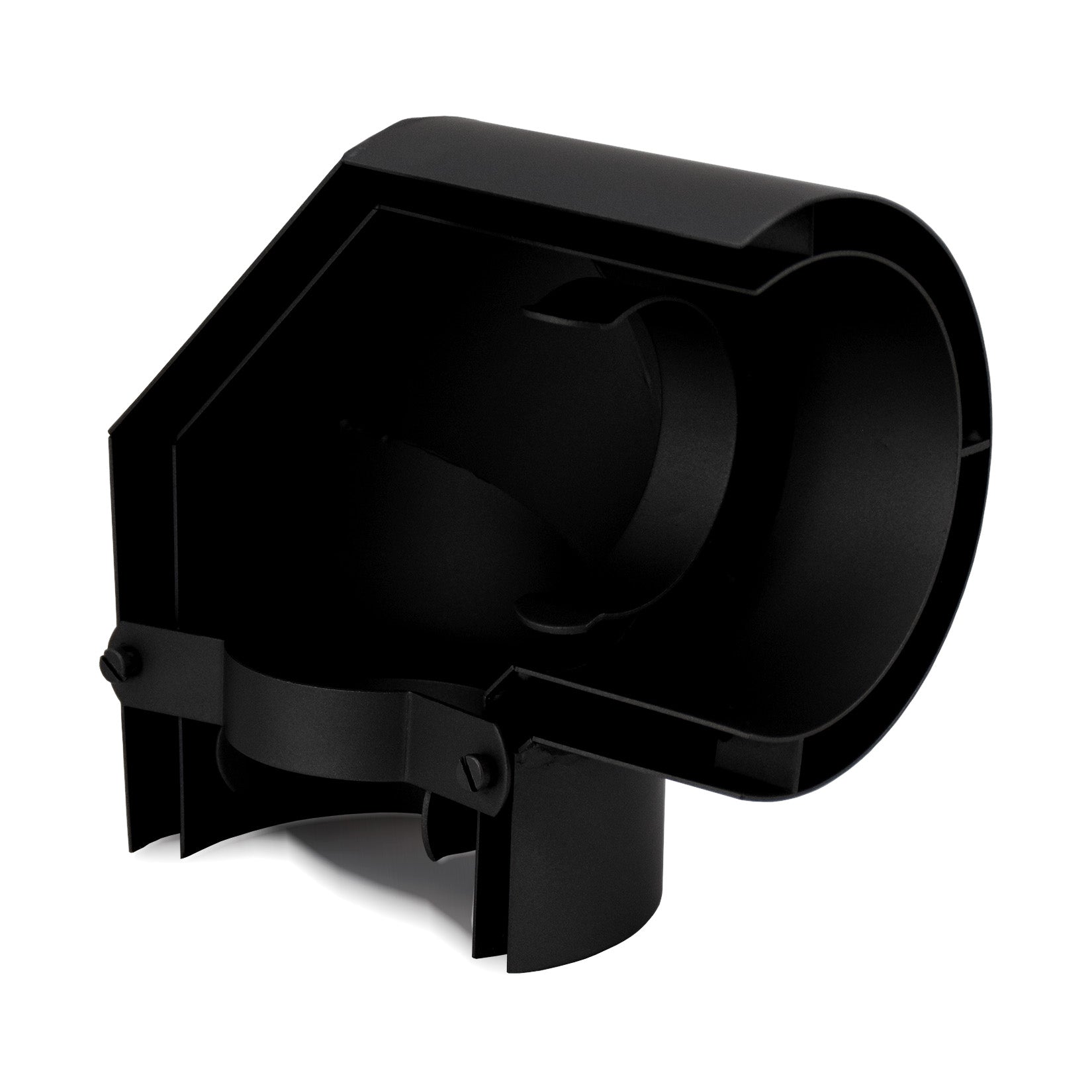 Heat shield / thermal shield elbow 90°, mounting on the side