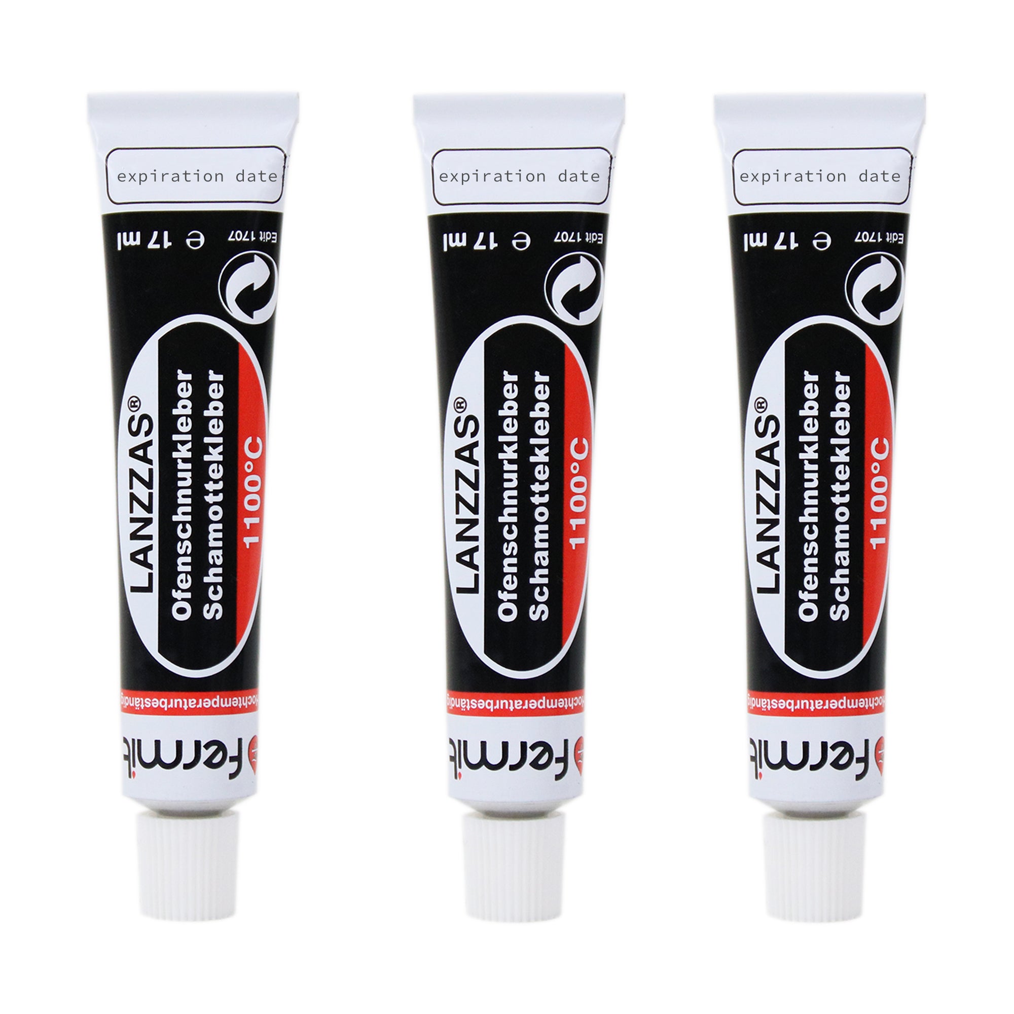 Sealing cord- fireclay adhesive heat resistant up to 1100°C
