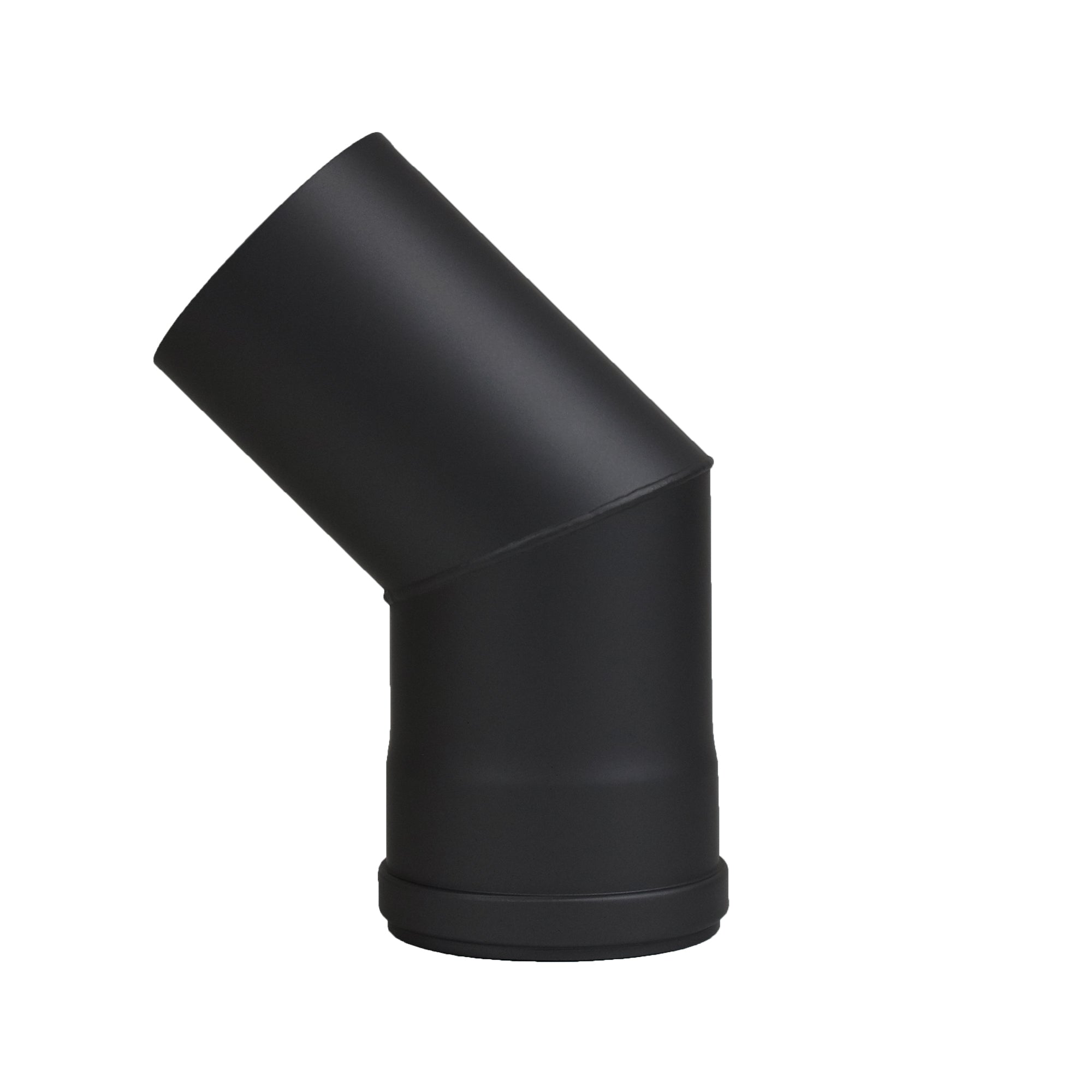 Pellet Stovepipe elbow 45°