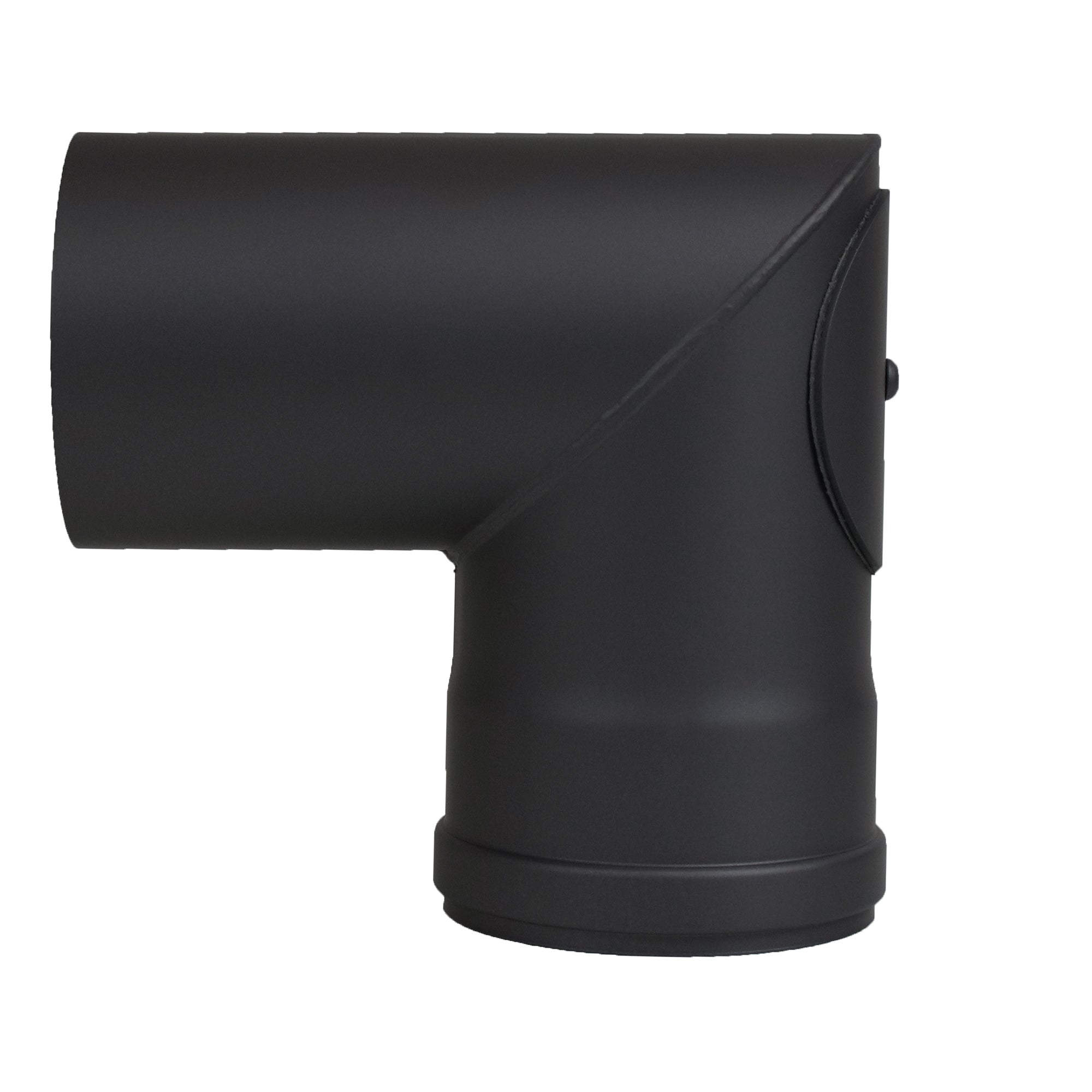 Pellet Stovepipe elbow 90° (1x90°) with cleaning door