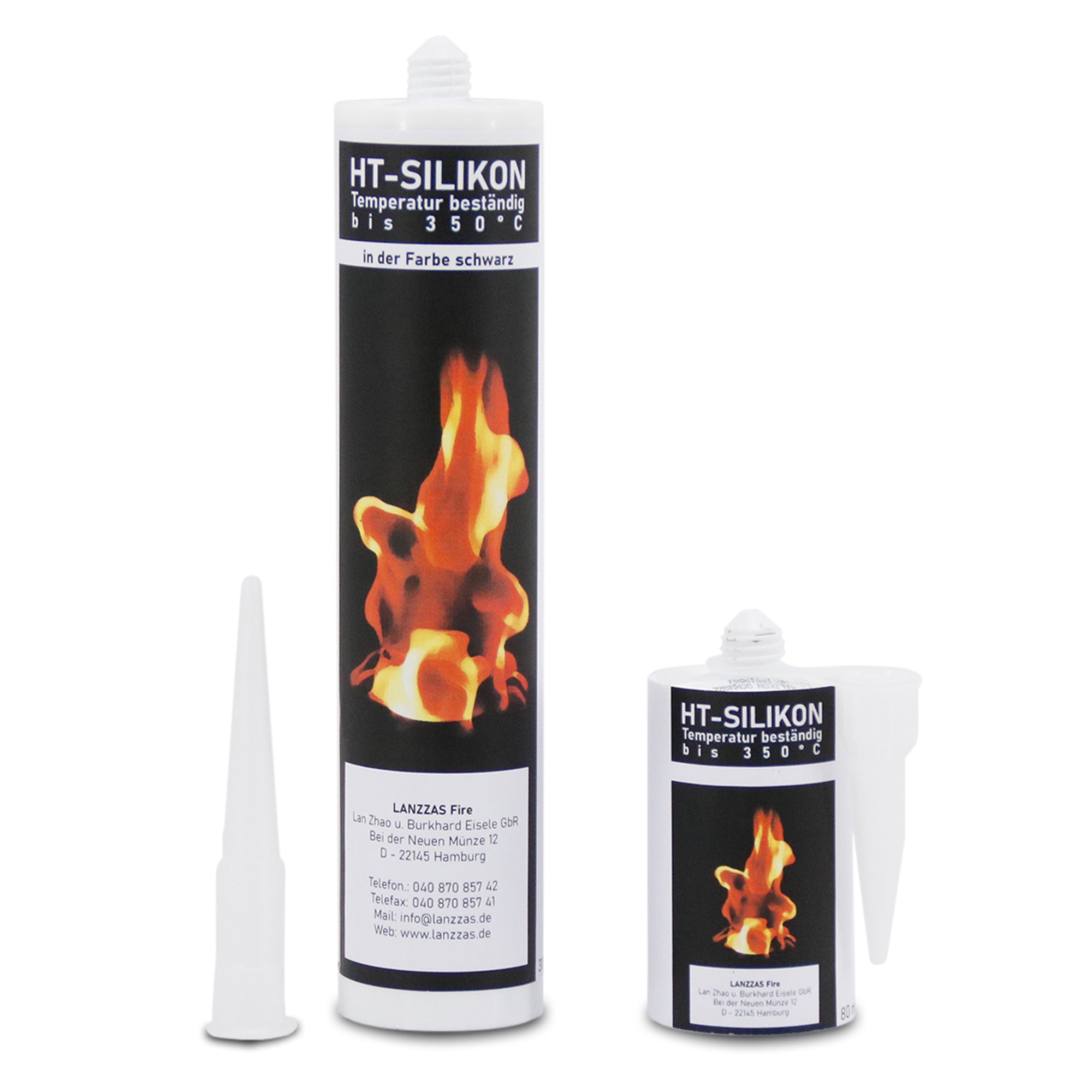 Silicone - high temperature up to 350°C 310ml / 80ml