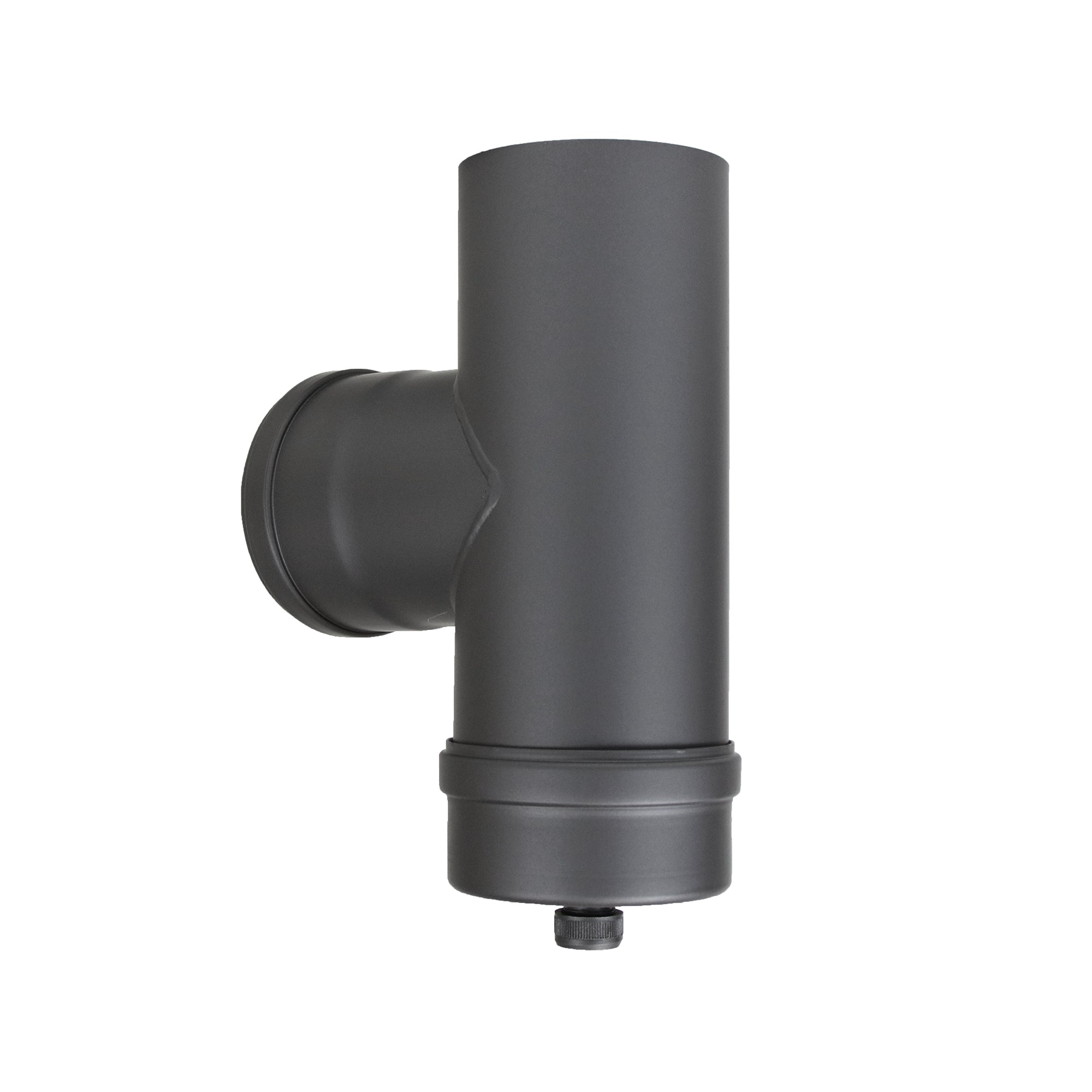 T-piece with condensation capsule